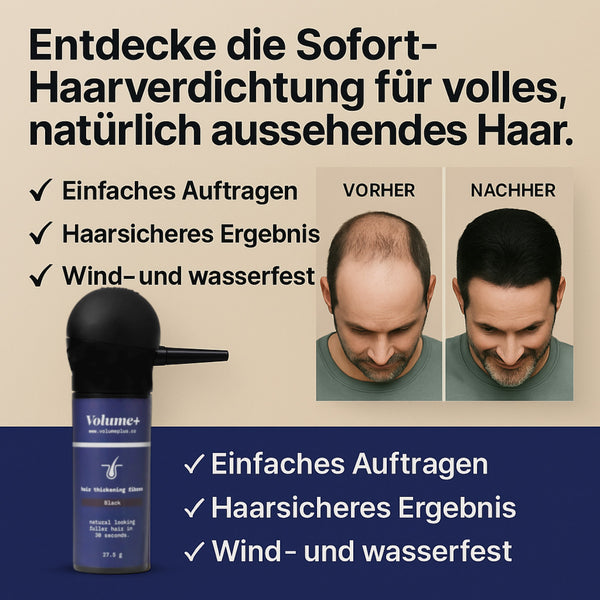VOLUME+™️   Sofort volleres Haar