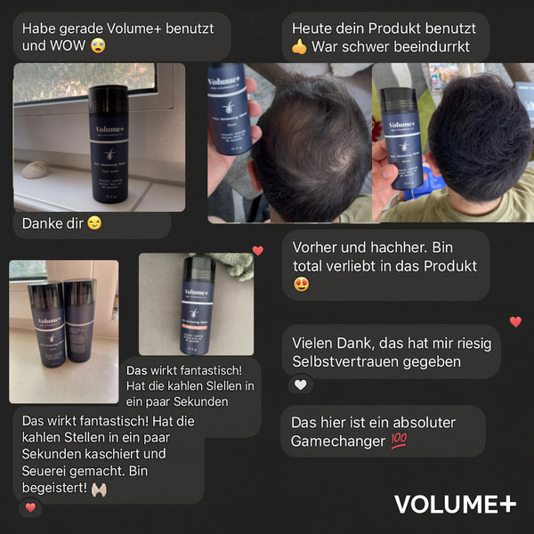 VOLUME+™️   Sofort volleres Haar