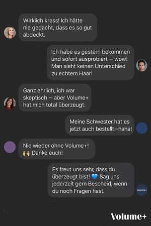 VOLUME+™️   Sofort volleres Haar