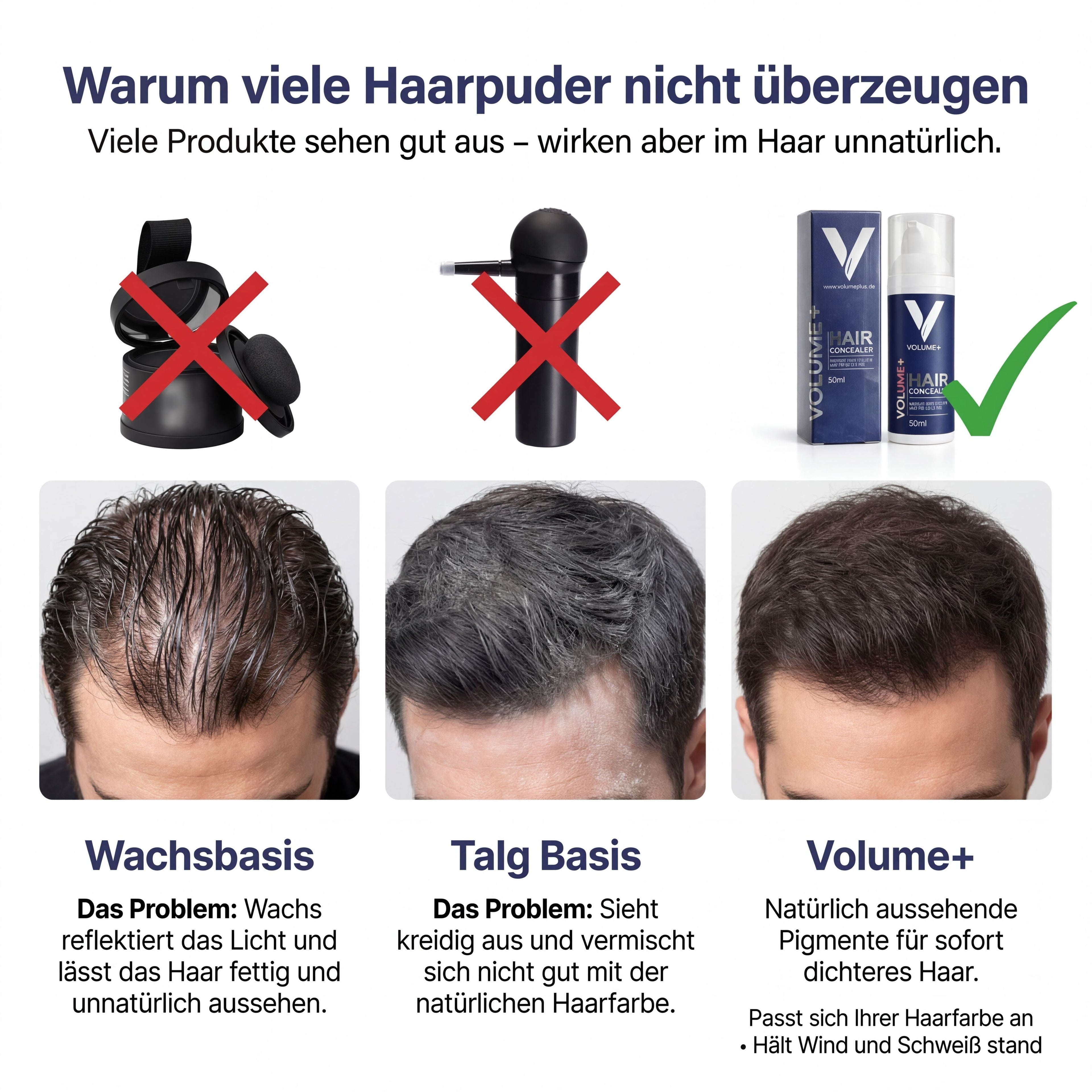 VOLUME+™️ Sofortiges Ergebnis